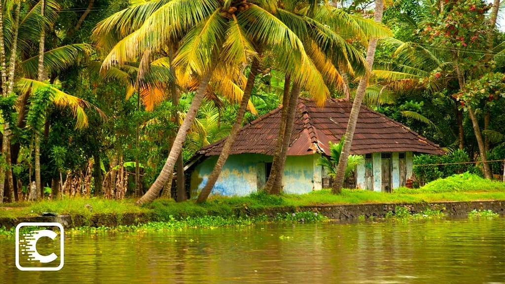 traditional home in kerala near backwaters