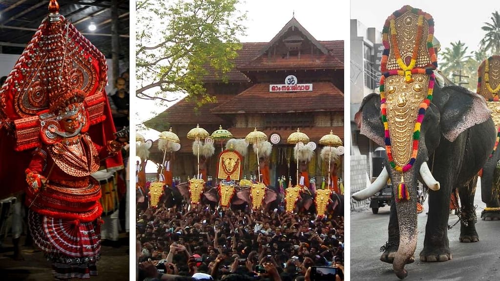 Kerala celebrates the most number of festivals in the country