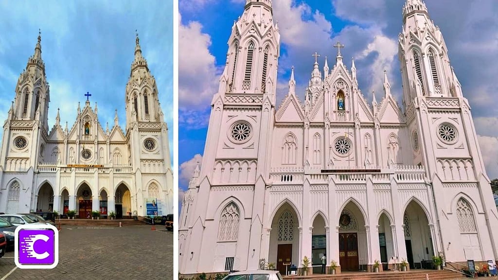 Our Lady of Dolours Basilica Highest Church in India