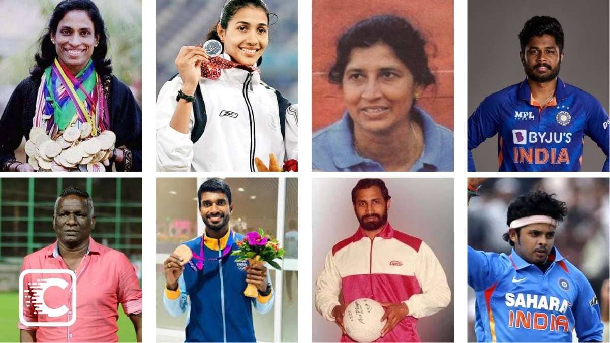 Famous athletes in Kerala