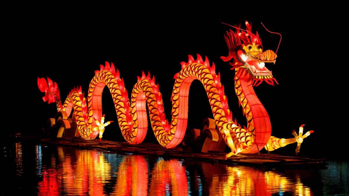 Chinese Dragon symbol of good fortune