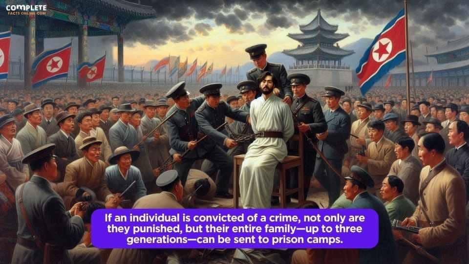 facts about Three-Generation Punishment Rule in North Korea