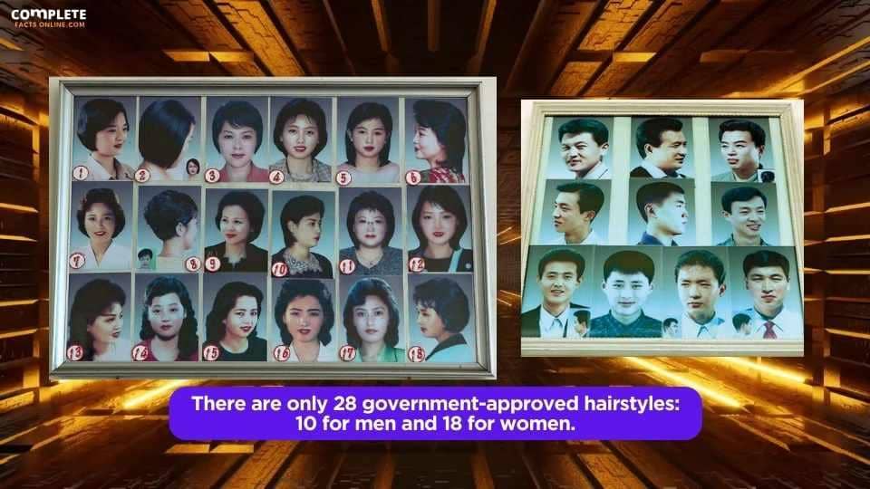 Hairstyles facts in North Korea